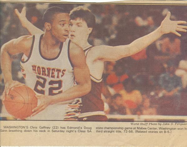 Chris Gafney - Class of 1986 - Booker T. Washington High School