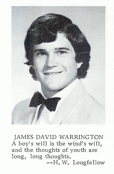 James Warrington - Class of 1974 - Chichester High School
