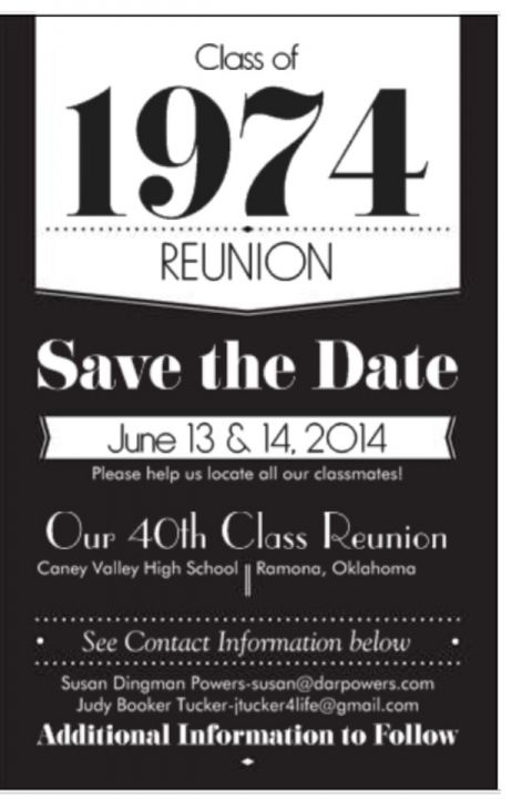 Class of 1974 40th Reunion