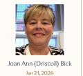 Joan (driscoll) Bick