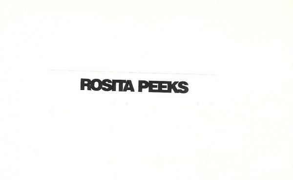 Rosita Peeks