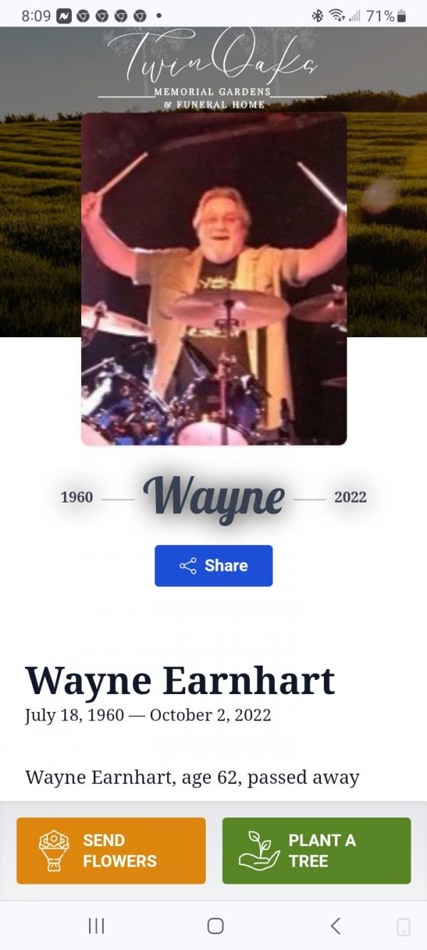 Wayne Earnhart
