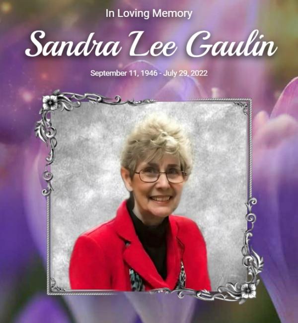 Sandra Lee (jarest) Gaulin