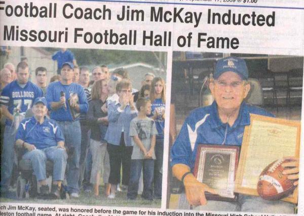 Coach Jim Mckay