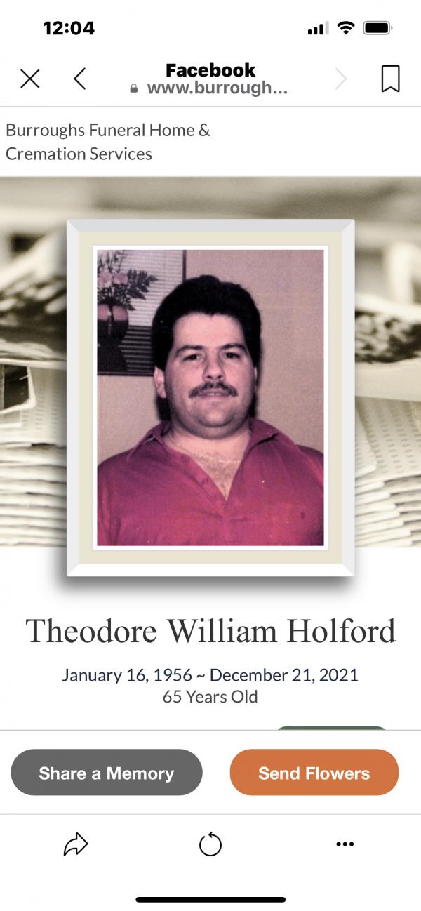 Theodore (teddy) Holford