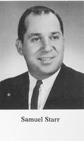 Starr, Samuel 1964 Class Advisor