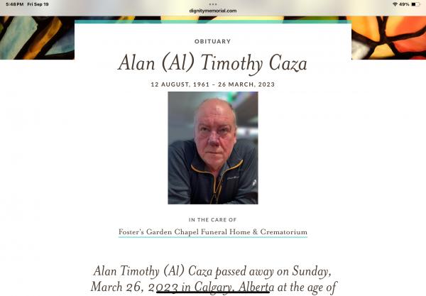 Alan Timothy Caza