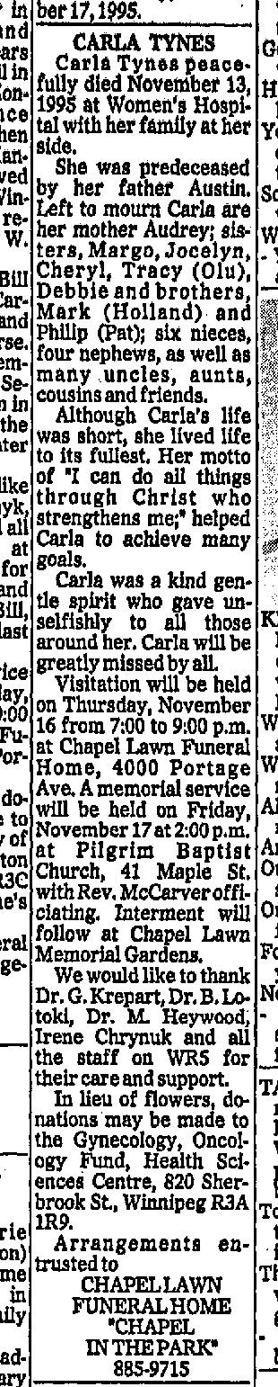 Carla Leah Tynes