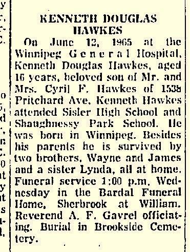 Kenneth Douglas Hawkes