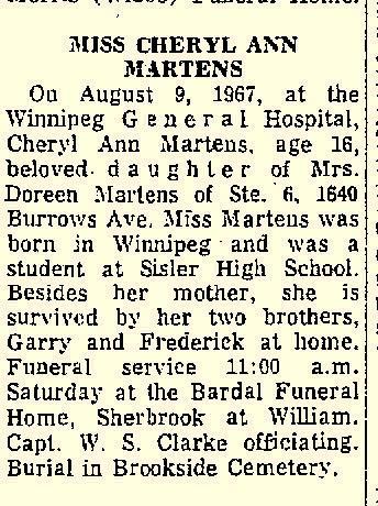 Cheryl Ann Martens