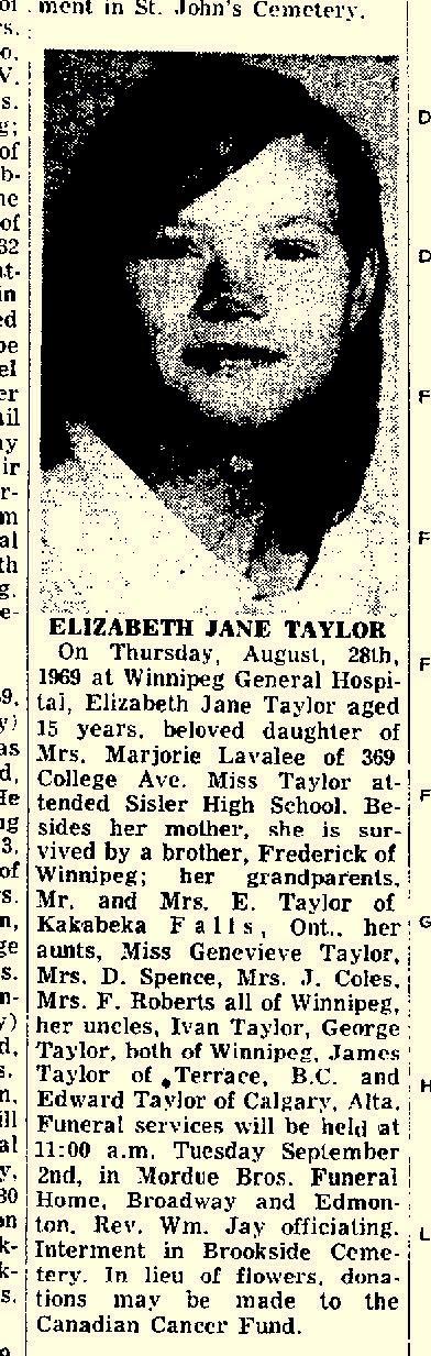 Elizabeth Jane Taylor