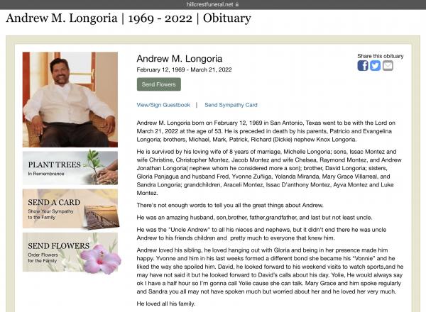 Andrew M. Longoria