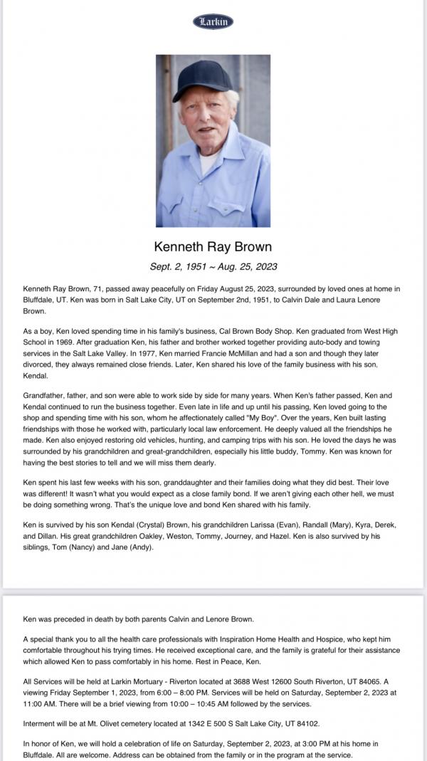 Kenneth Ray Brown