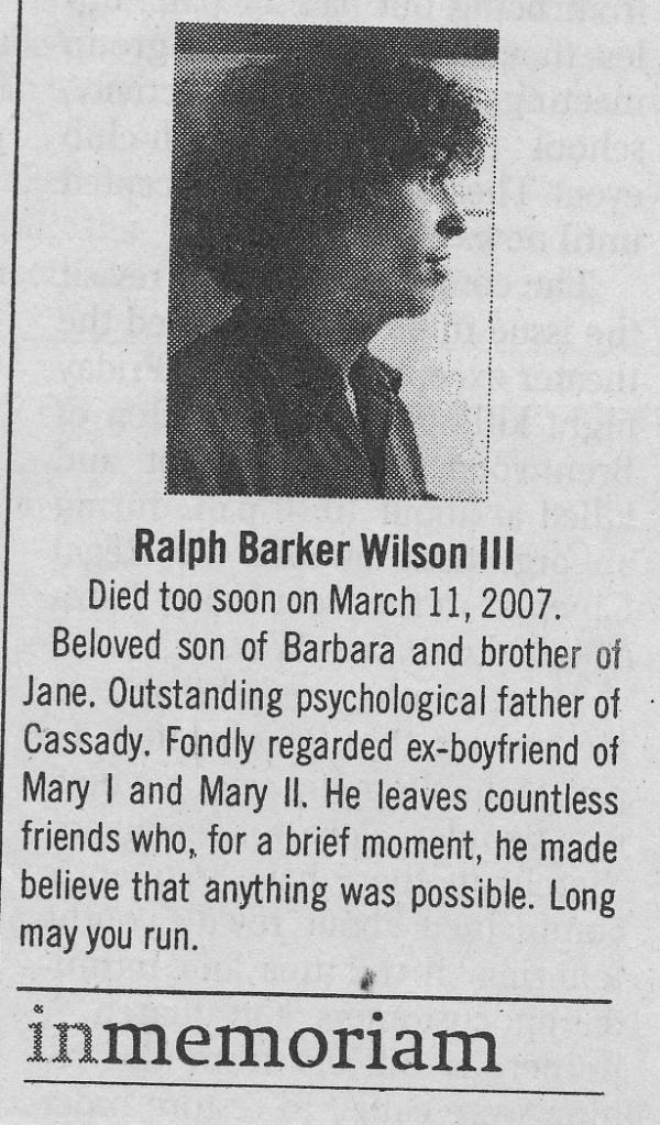 Ralph Barker Wilson Iii