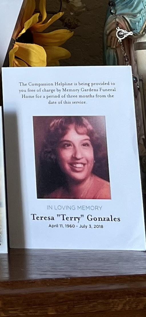 Teresa “terry” Gonzales
