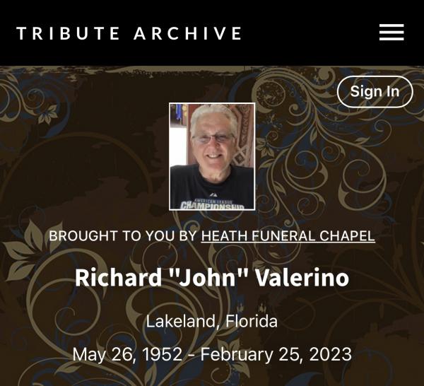 Richard John Valerino