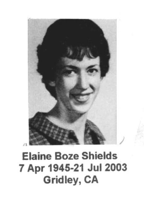 Elaine (boze) Shields
