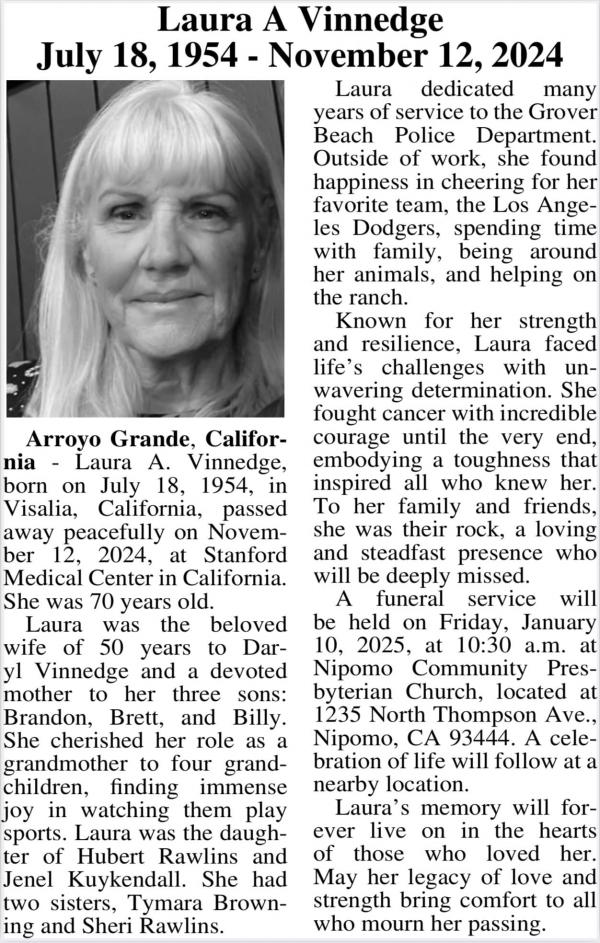 Laura Rawlins Vinnedge