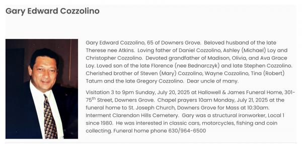 Gary E Cozzolino