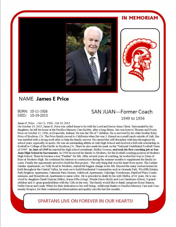 James E Price