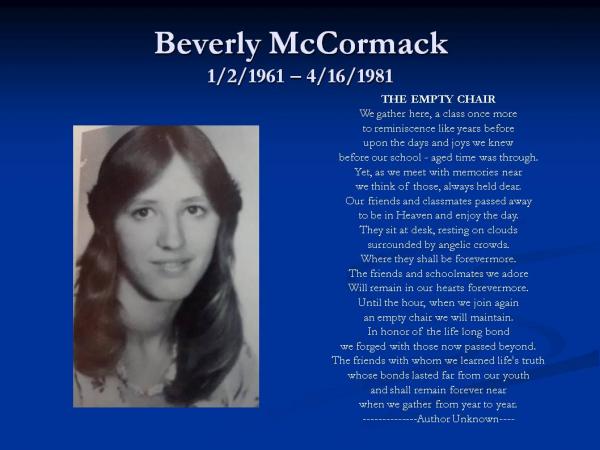 Beverly Mccormack