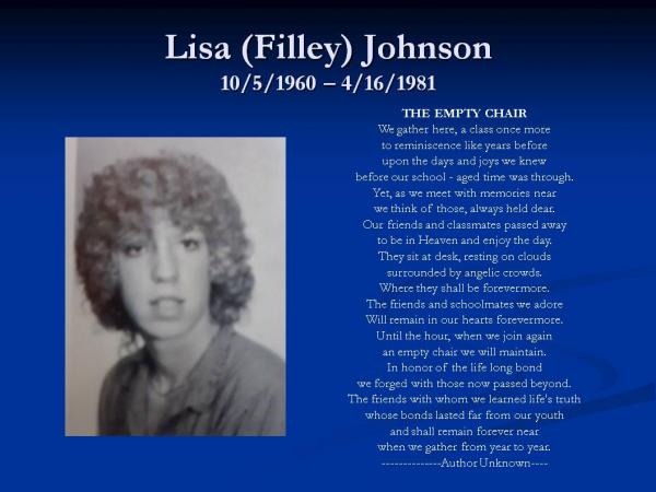 Lisa (filley) Johnson
