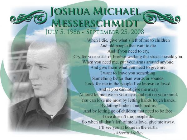 Joshua Michael Messerschmidt