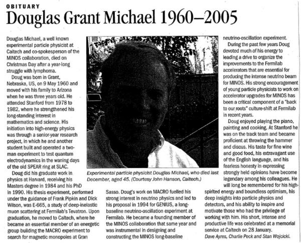 Douglas Grant Michael
