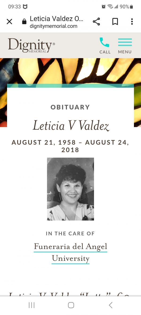Leticia V. Valdez 'letty'
