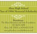 Class Of 94 Memorial Scholarship