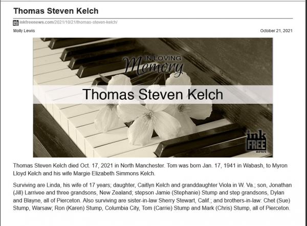 Thomas Steven Kelch