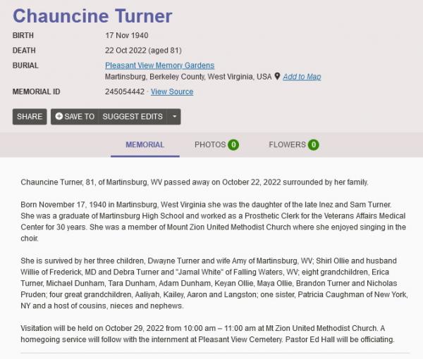 Chauncine Donell Turner
