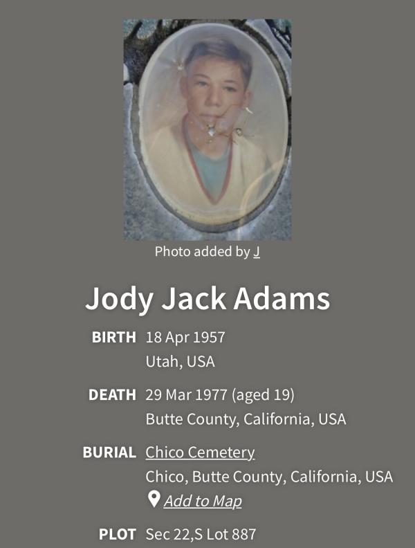 Jody Jack Adams