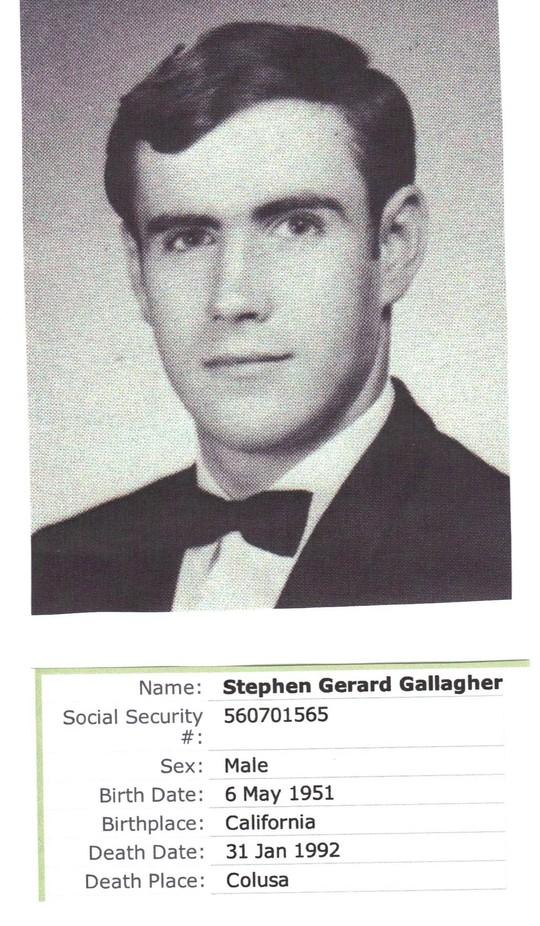 Stephen Gerard Gallagher
