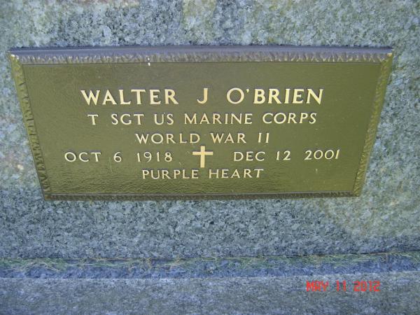 Walter J. "duff" O'brien
