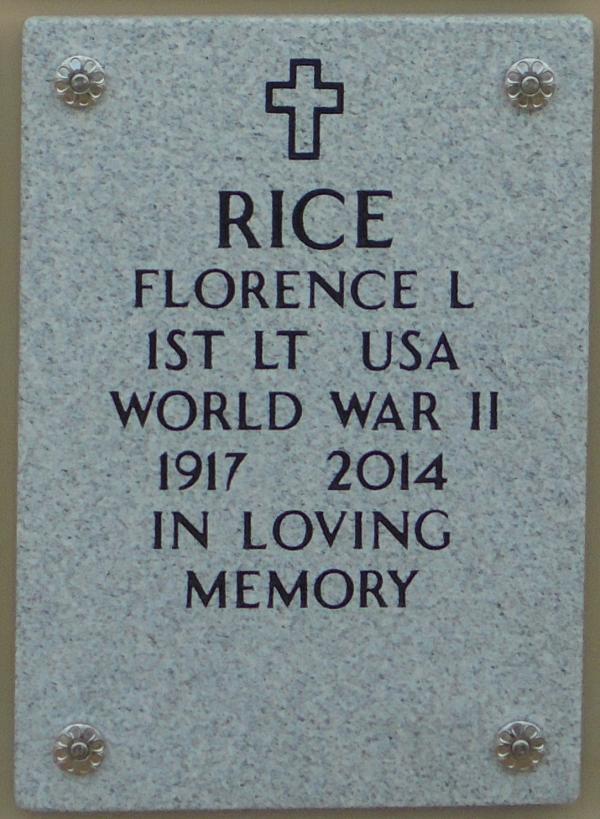 Florence L. (lomery) Rice