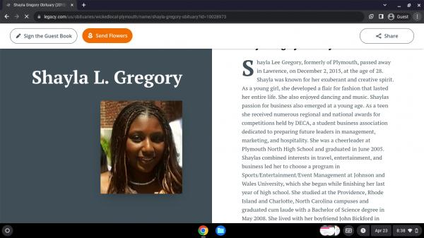 Shayla Gregory