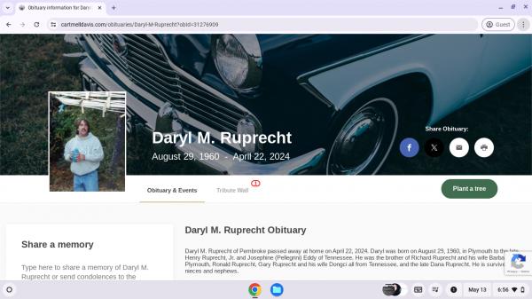 Daryl M. Ruprecht