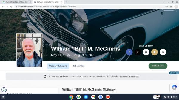 William "bill" M. Mcginnis