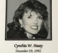 Cynthia W Hasey