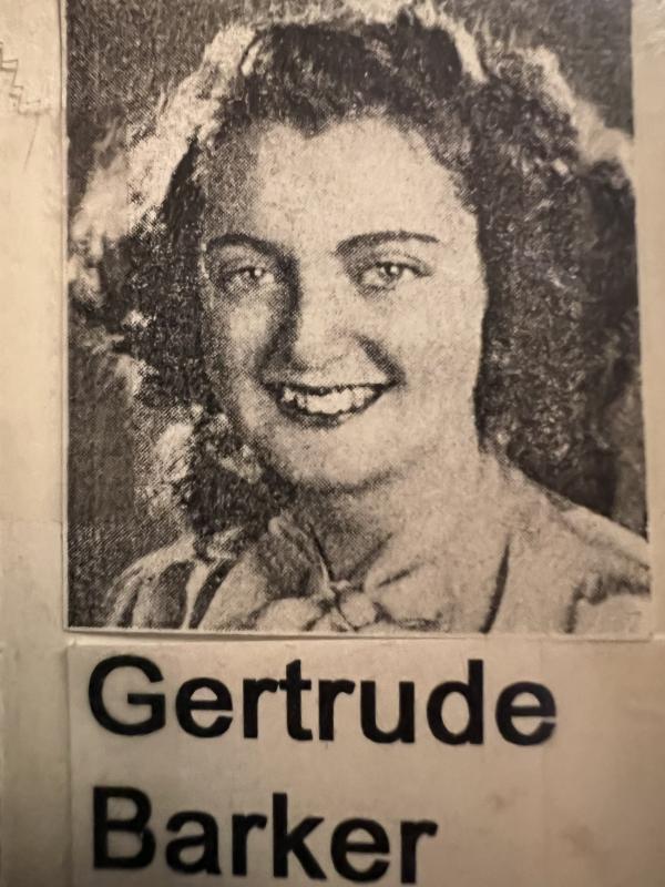 Gertrude Teresa Barker