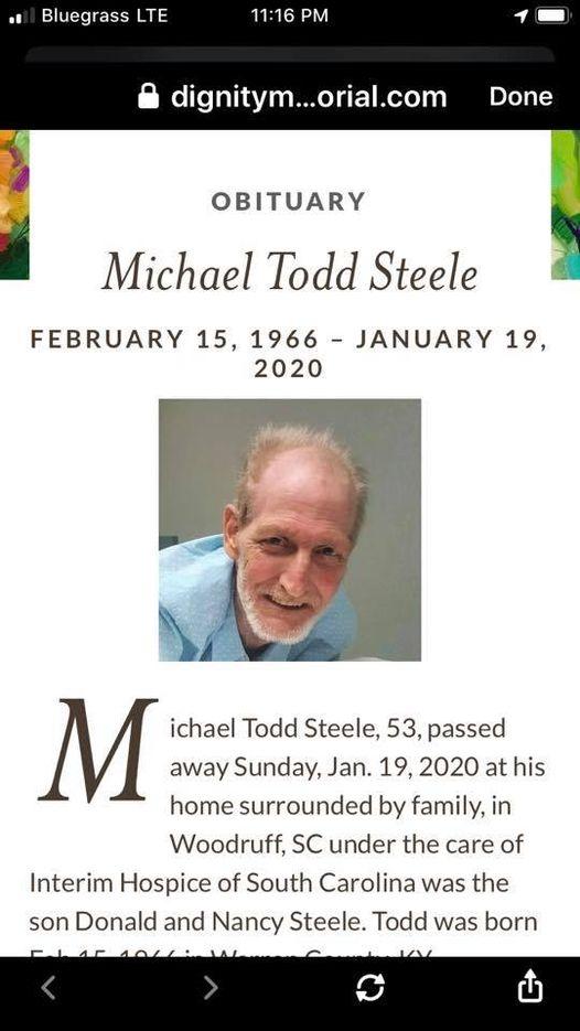 Michael Todd Steel
