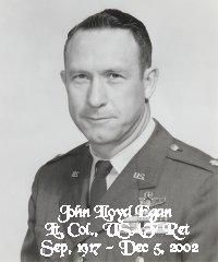 John L. Egan, Lt. Col. Usaf, Ret.