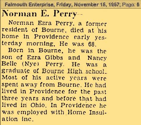 Norman Ezra Perry, 68