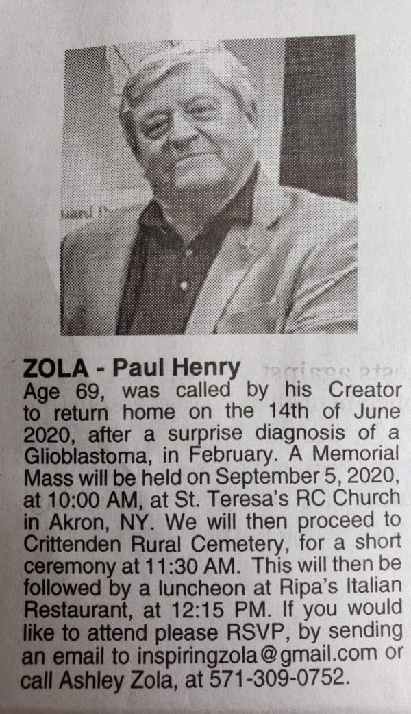 Paul Henry Zola