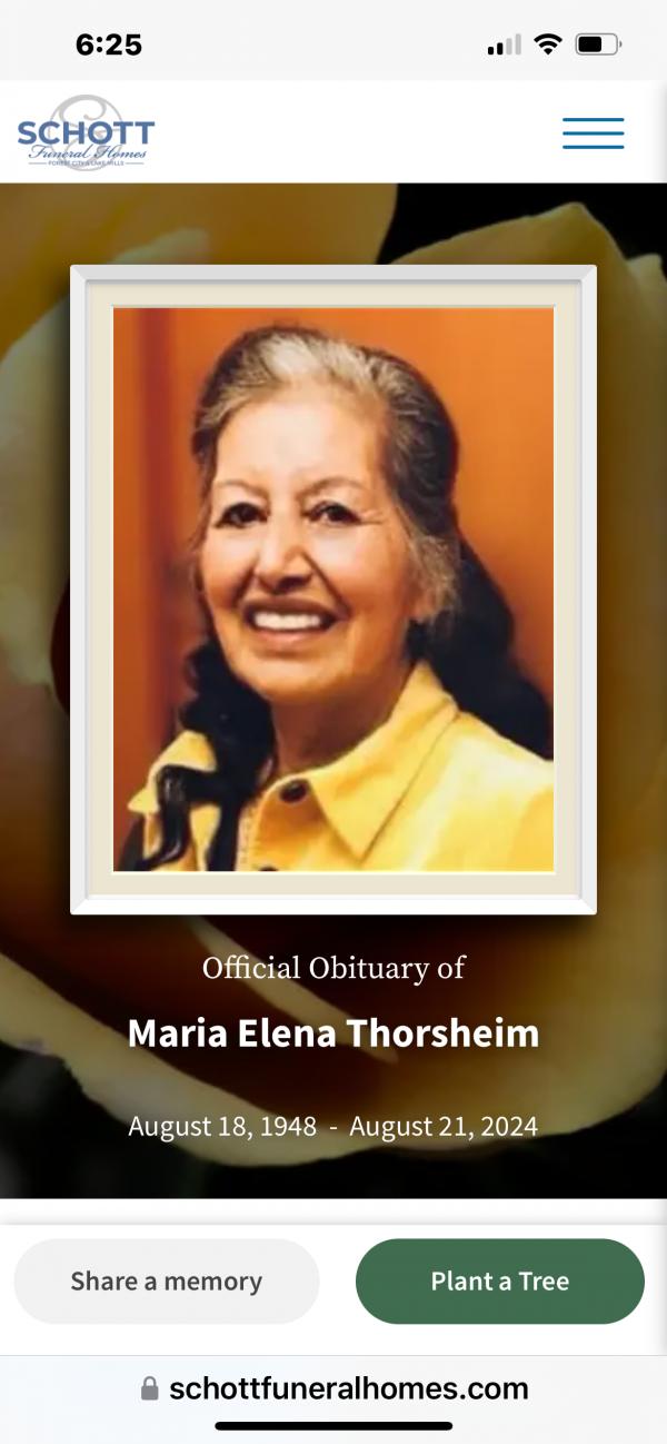 Maria Elaina Pena Thorsheim