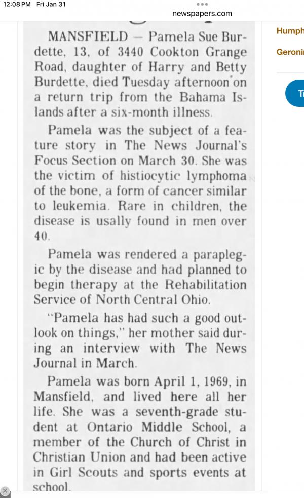 Pamela Sue Burdette
