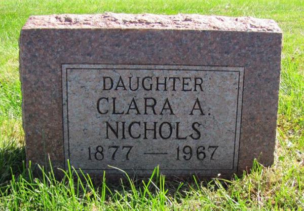 Clara A. Stormer Nichols (1893)