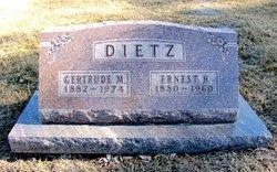 Gertrude M Schobert Dietz