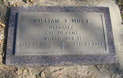 William Thomas “bill” Nutt